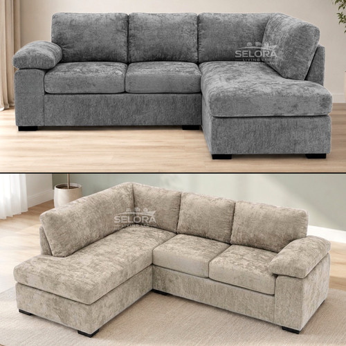 Amalfi corner sofa grey beige - corner,