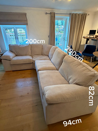 Large left hand - large, corner