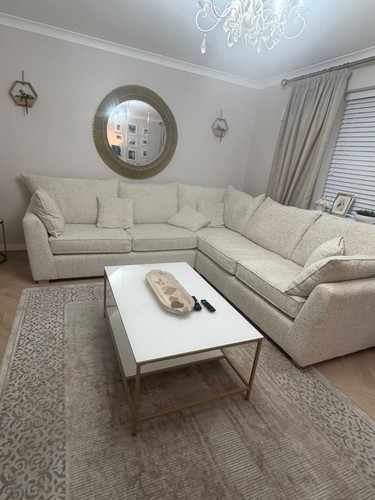2c2 beige corner - 5, seater