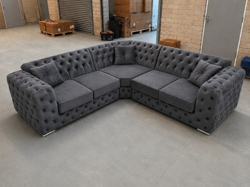 2c2 plush steel - plush, sofa