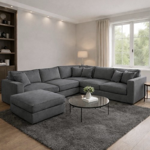 Luxury ruby corner sofa - corner, |