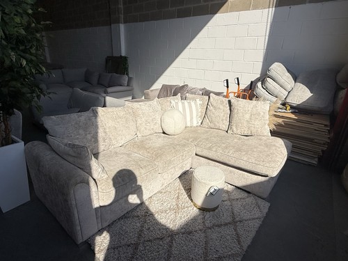 Light grey sofa - light, corner