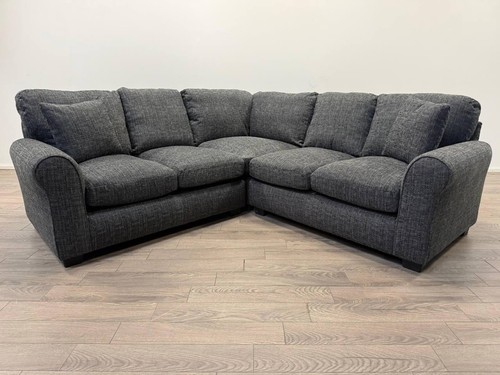 Lisbon charcoal fabric dual - fabric,