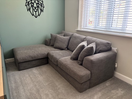 Next shaped corner sofa in - corner,