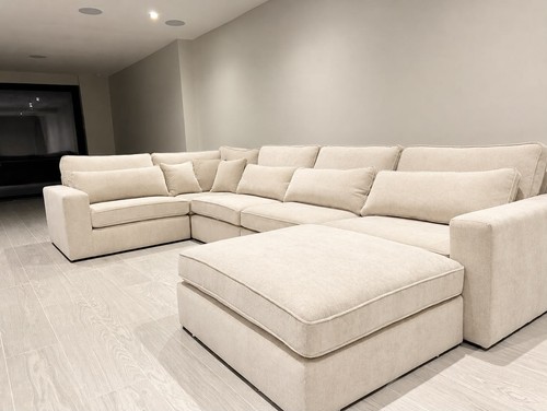 Luxury ruby corner sofa - ruby,