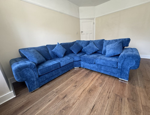 Verona blue naple corner - corner, sofa