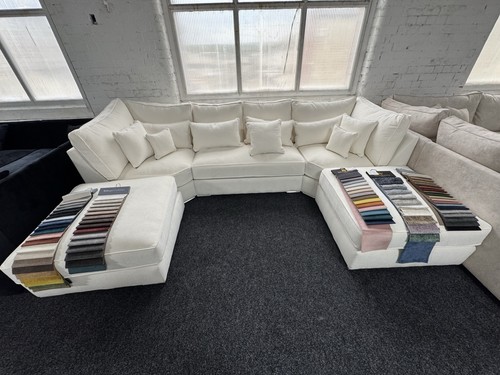 Handmade shape velvet corner - u,