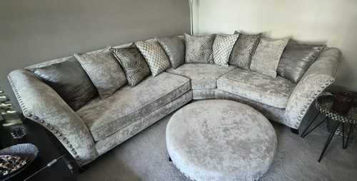 Corner sofa stool - &,