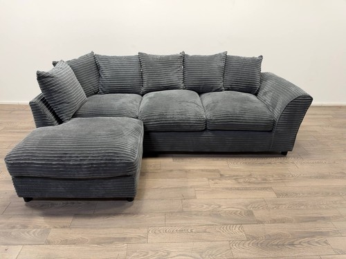 Harry grey fabric - grey, left