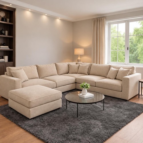 Luxury alan corner sofa - alan,