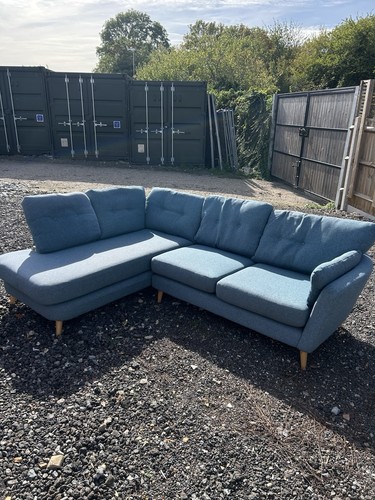 Must blue corner - corner, sofa