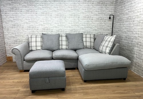 Dfs owen grey corner - corner, sofa