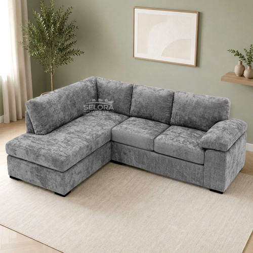 Amalfi grey corner sofa - amalfi,