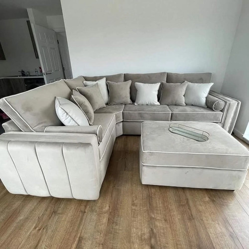 New layla corner sofa seater - new,