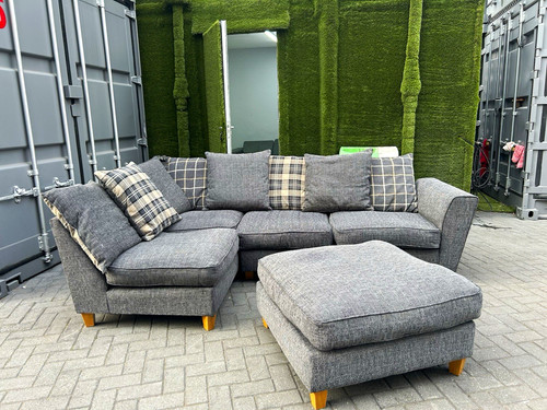 Scs grey fabric - grey, theo