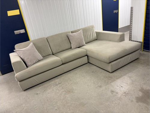 Dfs stratus cream corner - cream, sofa