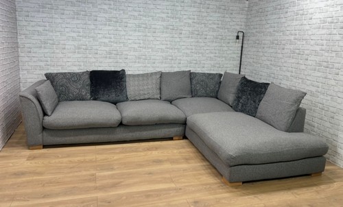 Large dfs saphina corner sofa - large,