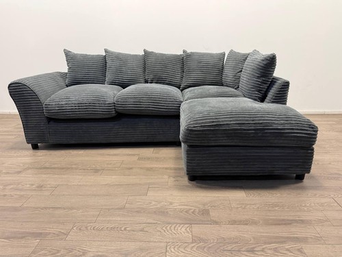 Harry large grey fabric right - fabric,