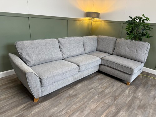 Light grey corner - sofa, –